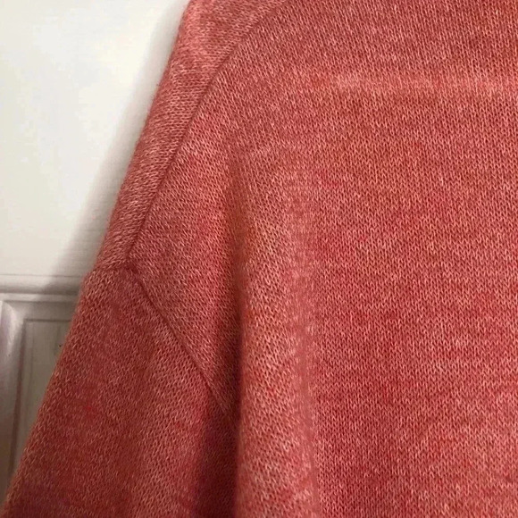 Old Navy Peach Shirt 3/4 Length  Sleeves Size XS - Picture 13 of 16